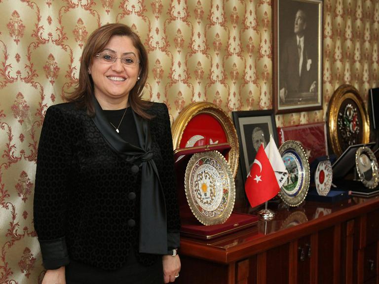 Die Politikerin Fatma Sahin