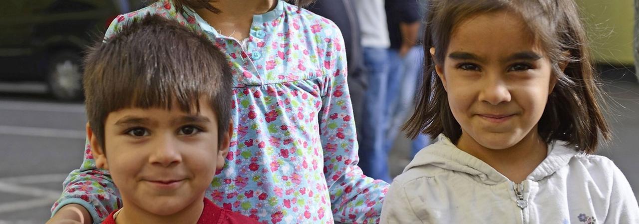 Drei Flüchtlingskinder wurden in einer Unterkunft in Essen im Ruhrgebiet