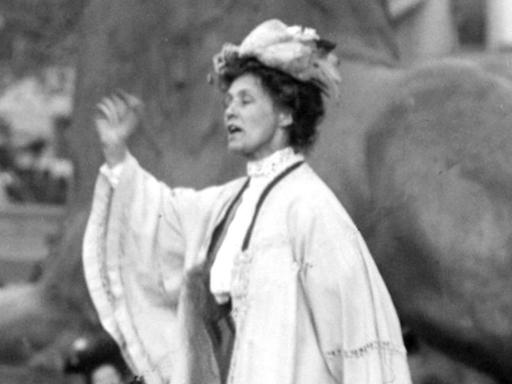 Britische Frauenrechtlerin Emmeline Pankhurst