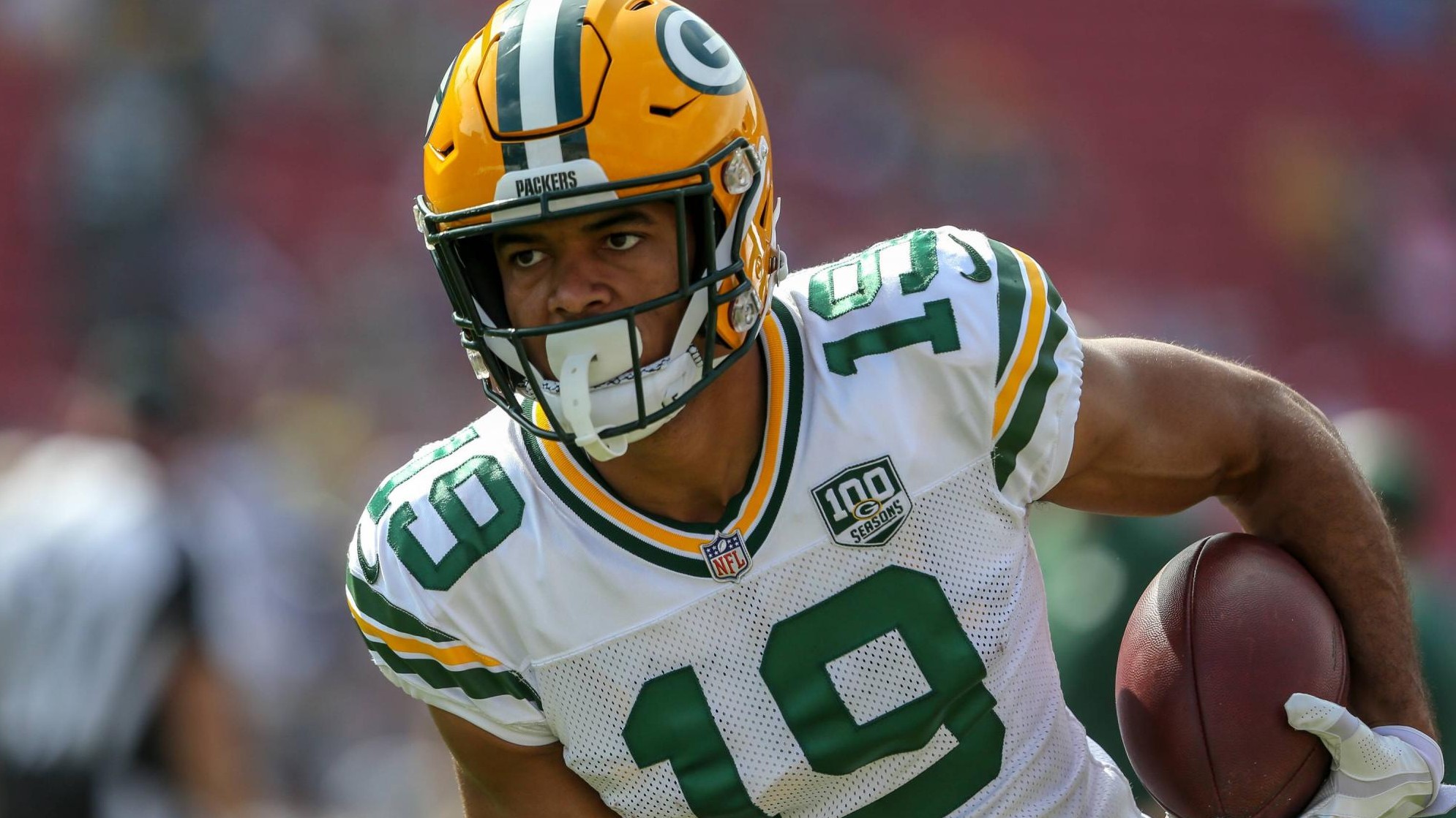 Deutscher NFL-Spieler Equanimeous St. Brown bei Green Bay Packers