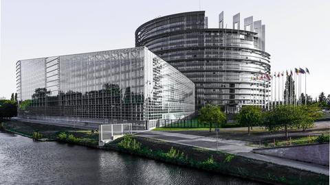 Das Europaparlament in Straßburg
