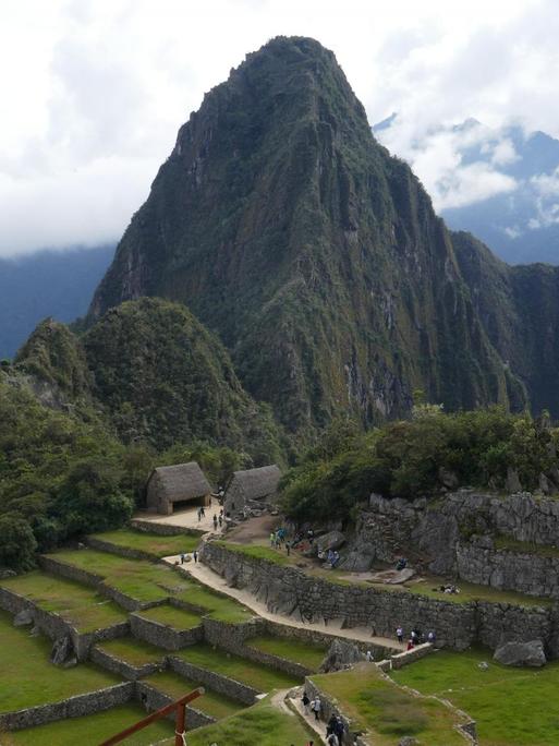 Blick auf Machu Picchu in Peru