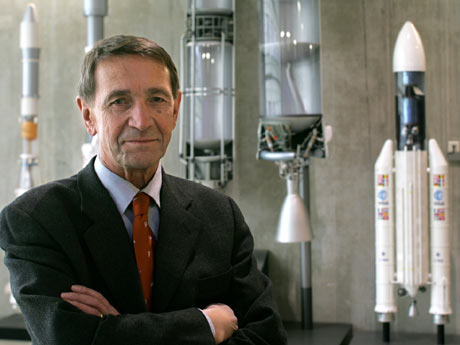Horst Holsten, einer der Väter der Ariane-Rakete