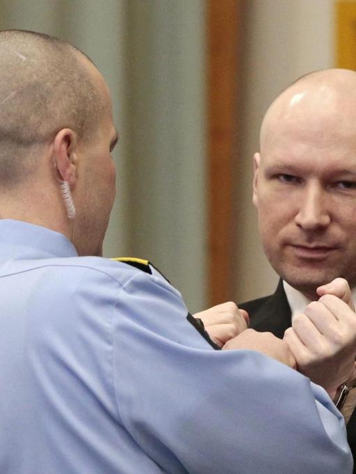 Massenmörder Anders Breivik vor Gericht in Skien