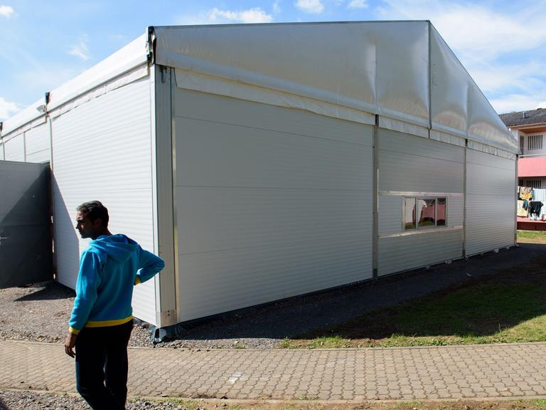 Flüchtlinge in der Landesaufnahmestelle Lebach