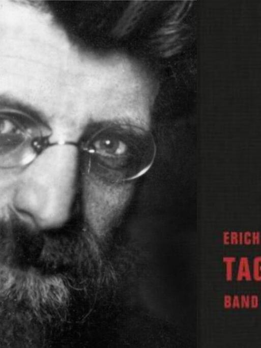 Der ermordete Schriftsteller Erich Mühsam und eins seiner Tagebücher