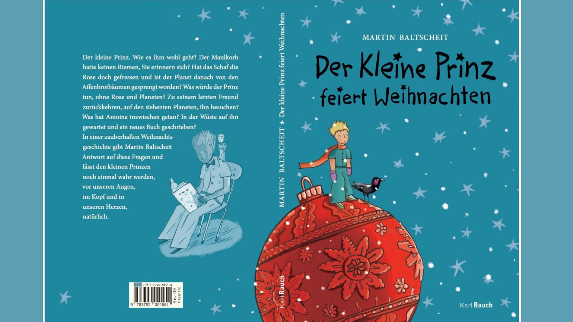 Buchcover: Martin Baltscheit: "Der kleine Prinz feiert Weihnachten"