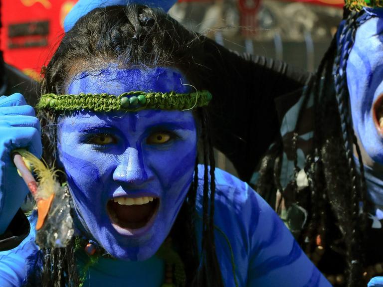 Karneval in der karibischen Hafenstadt Barranquilla, Kolumbien (aufgenommen 2014)