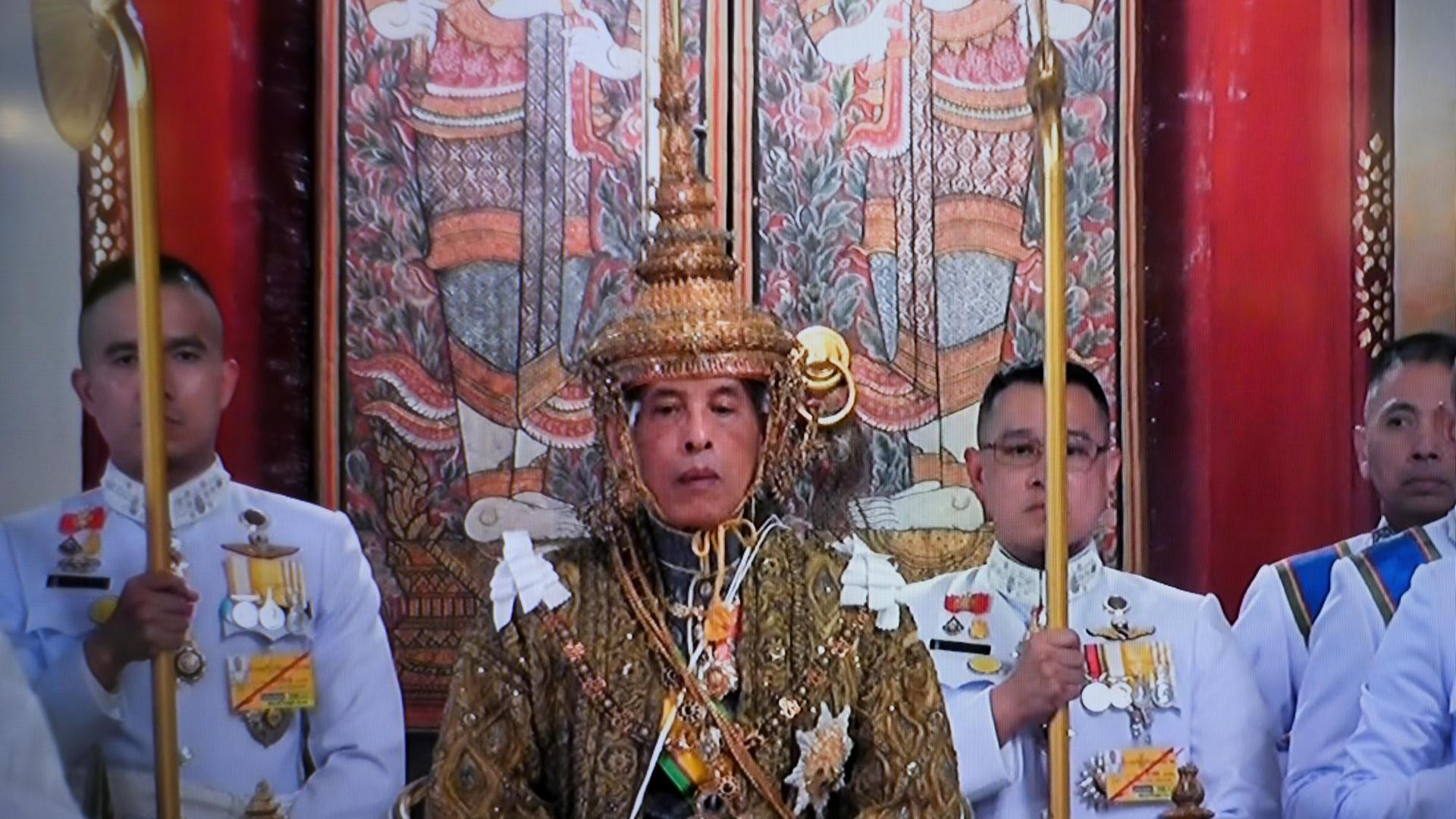 Das Foto zeigt Thailands König Maha Vajiralongkorn.
