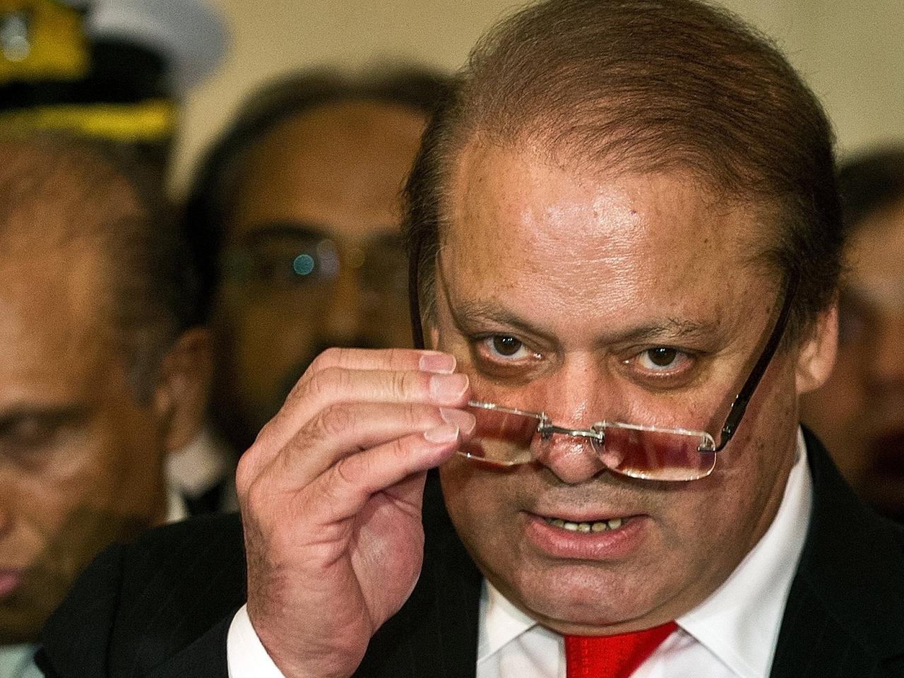 Premierminister Nawaz Sharif wird Wahlfälschung vorgeworfen