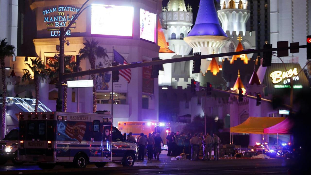 Attentat auf ein Musik-Festival in Las Vegas (2. Oktober 2017).