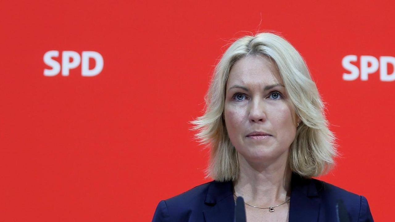 Manuela Schwesig ist sehr krank, deshalb will sie nicht länger Vorsitzende von der SPD sein