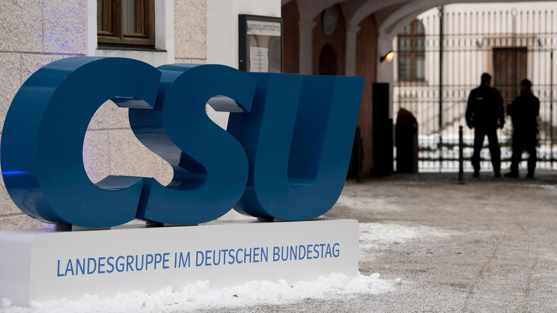  Im Kloster Seeon in Bayern findet die Klausurtagung der CSU-Landesgruppe statt