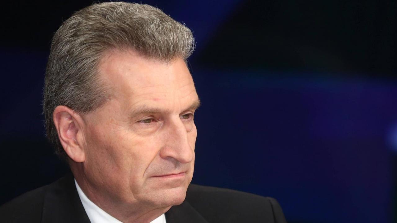 Günther Oettinger (EU-Kommissar für Digitale Wirtschaft und Gesellschaft, CDU)