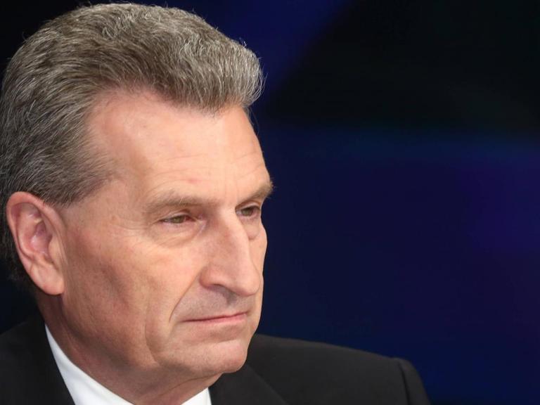 Günther Oettinger (EU-Kommissar für Digitale Wirtschaft und Gesellschaft, CDU)