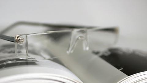 Bildband mit Lesebrille
