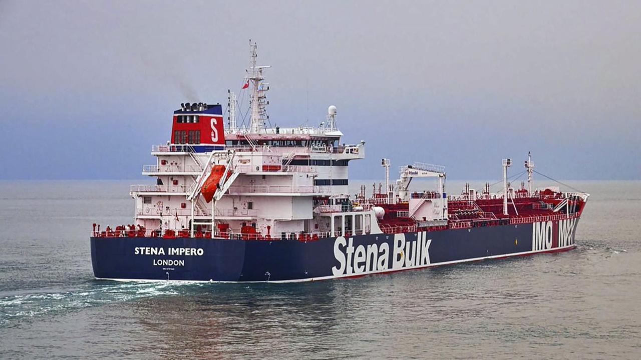 Der britische Öltanker "Stena Impero"