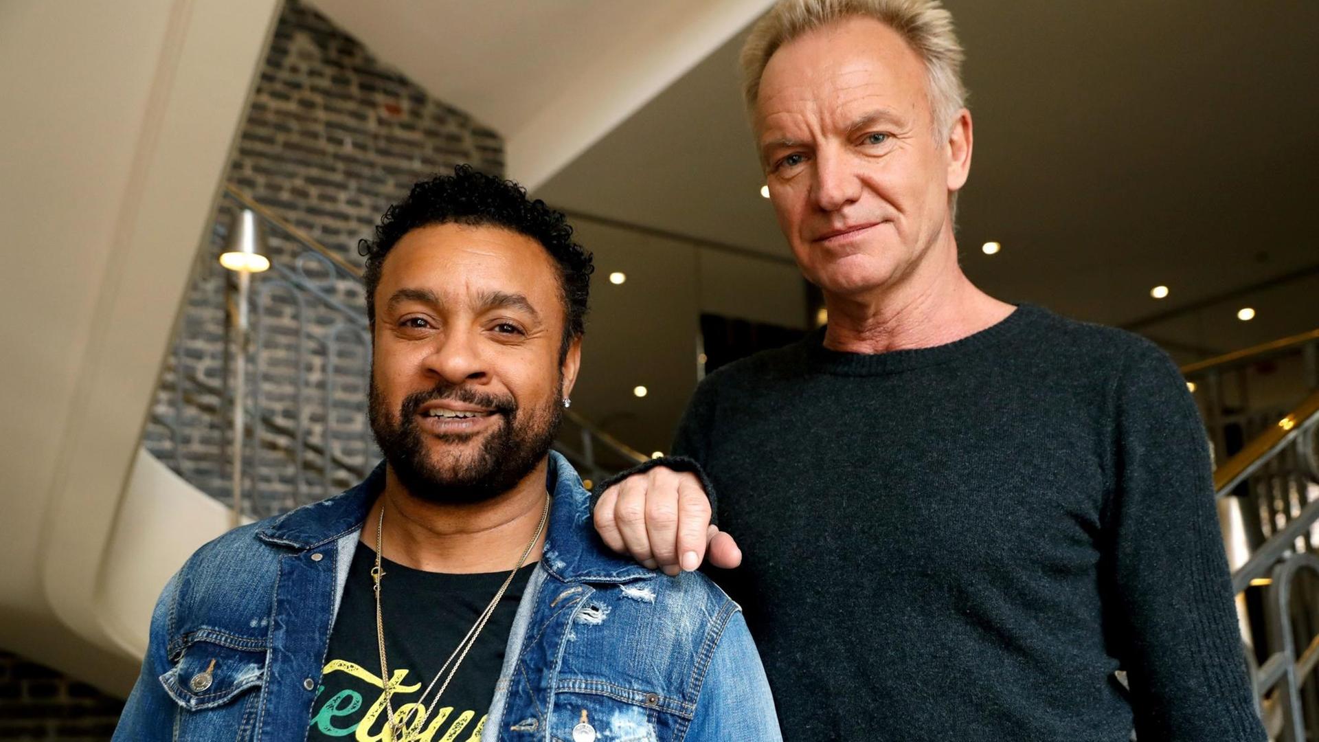 Die Musiker Shaggy und Sting machen mit ihrem Album "44/876" jetzt gemeinsame Sache.