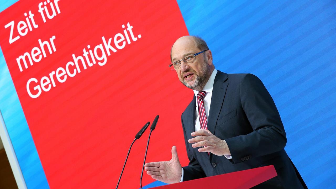 Der Kanzlerkandidat der SPD, Martin Schulz, am 15. August 2017 im Willy-Brandt Haus in Berlin