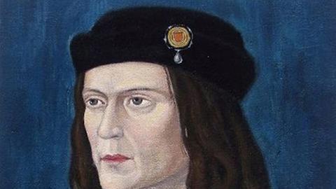 Zeitgenössische Darstellung König Richard III. (1452-1485)