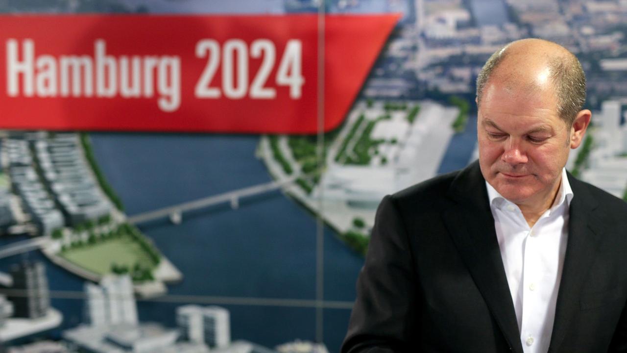 Hamburgs Bürgermeister Olaf Scholz (SPD) 