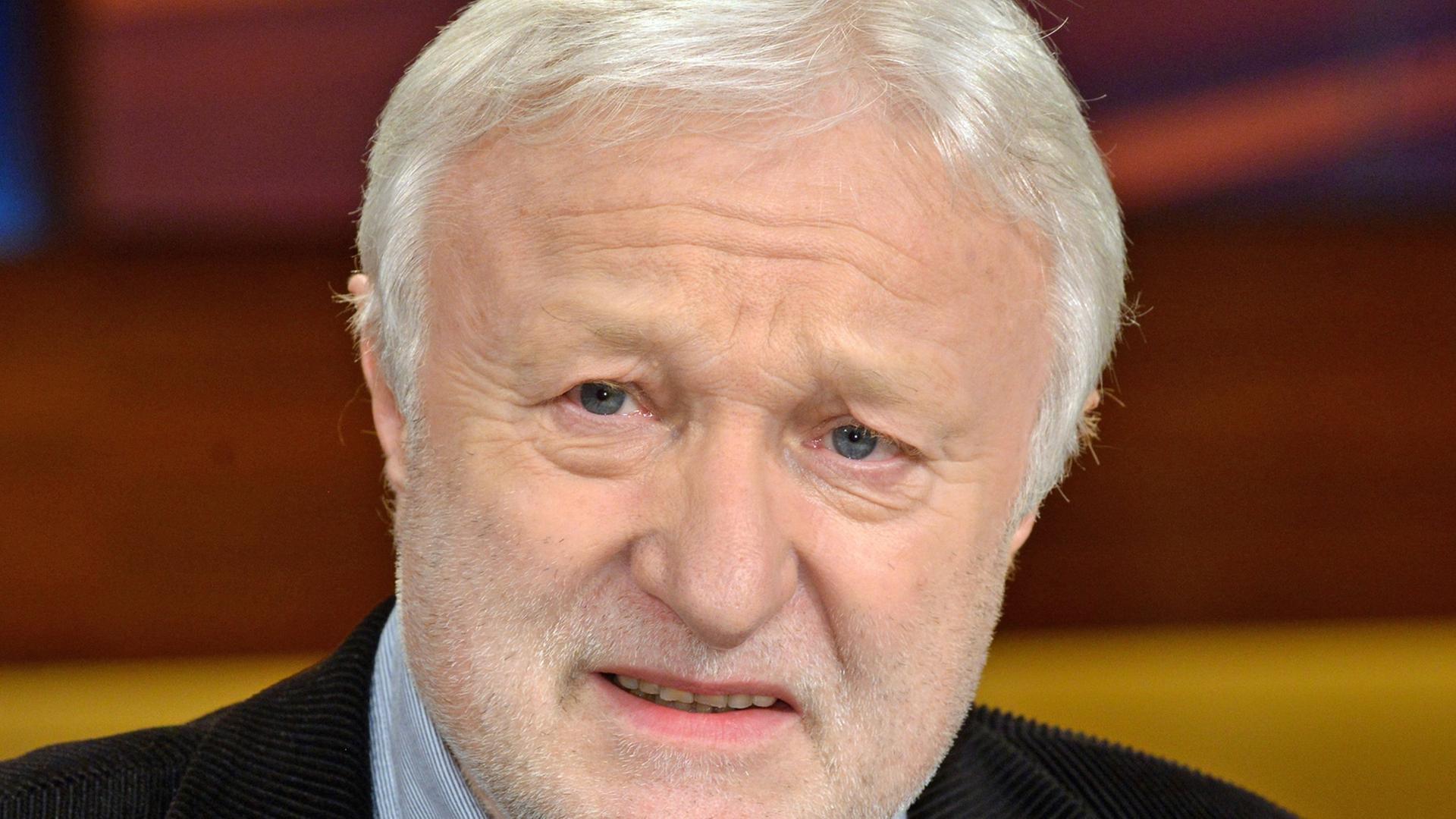 Werner Schulz von den Grünen, von 2009 bis 2014 Mitglied des Europäischen Parlaments