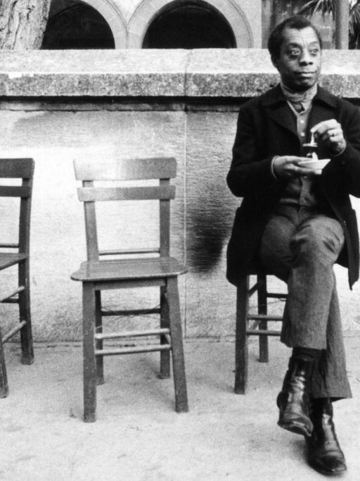 Der US-Schriftsteller James Baldwin in den 1960er-Jahren