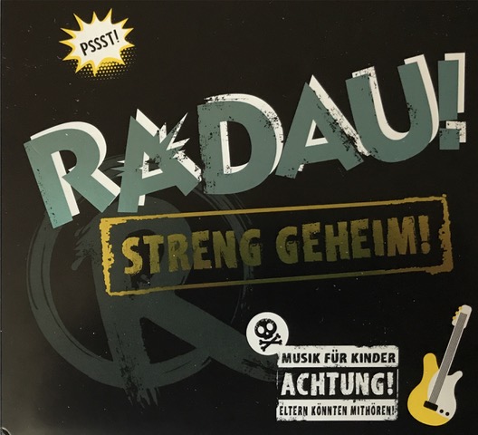 CD - Cover - Radau - Streng geheim