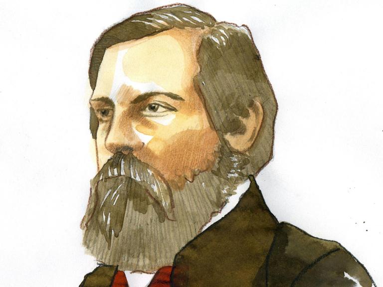 Porträt von Friedrich Engels