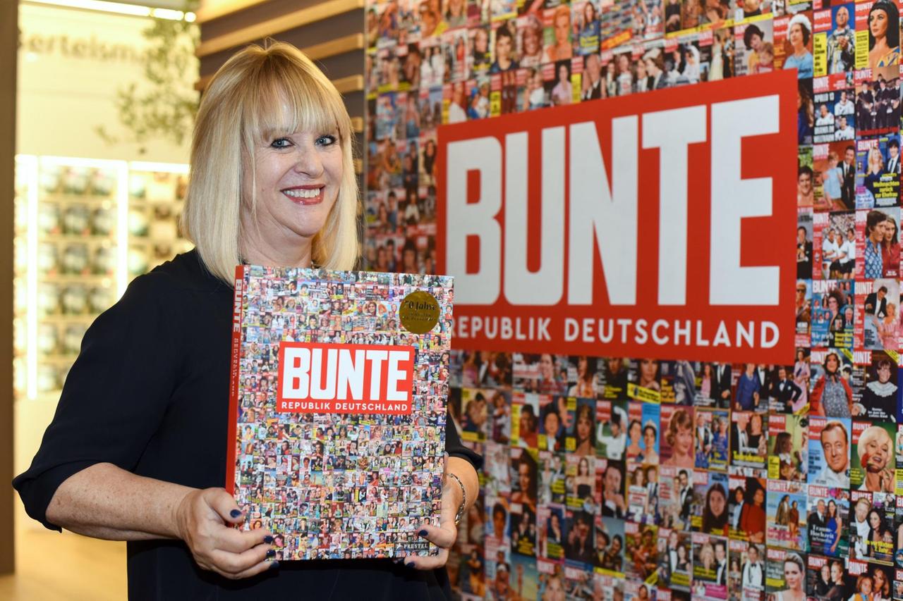 Patricia Riekel im Oktober 2017 bei der Frankfurter Buchmesse
