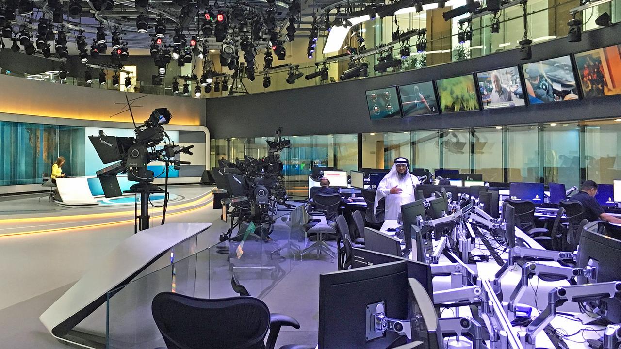 Der Nachrichtensender Al Jazeera sendet 24 Stunden am Tag aus Doha, seit elf Jahren auch mit einem englischen Programm.