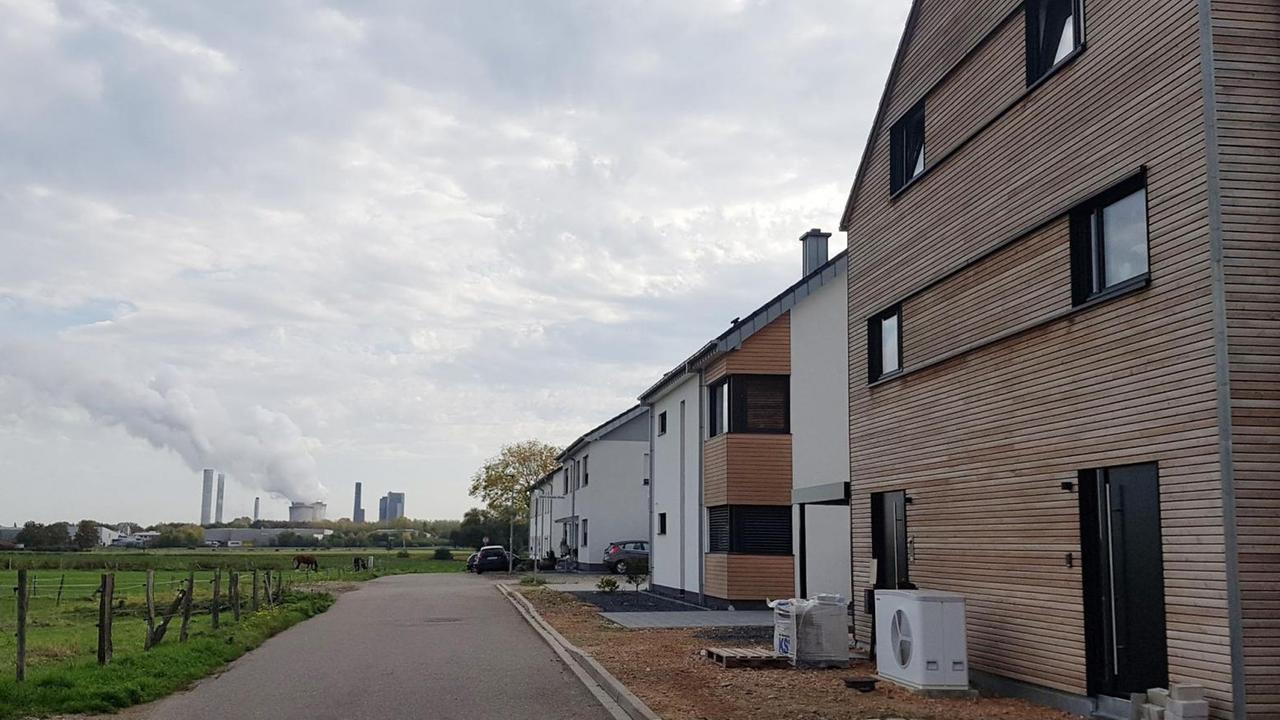 Neue Höfe Dürwiß in Eschweiler, die klimafreundlichste Stadt Deutschlands.