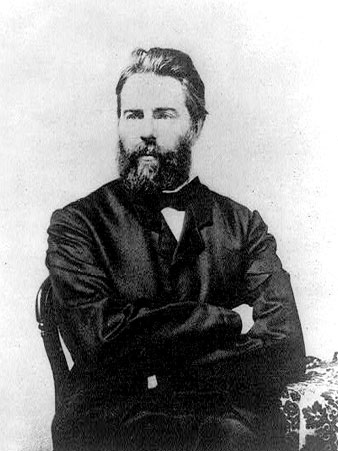 Der amerikanische Schriftsteller Herman Melville