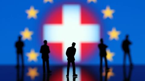 Symbolbild zum Referendum in der Schweiz zur Begrenzung der Zuwanderung