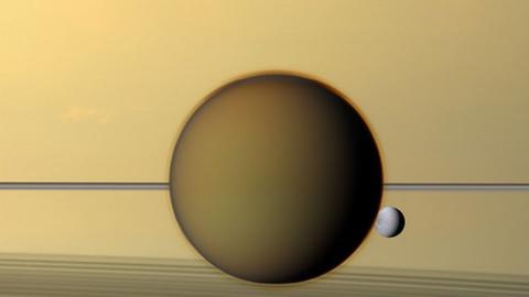 Heute vor 360 Jahren wurde der Saturnmond Titan entdeckt 