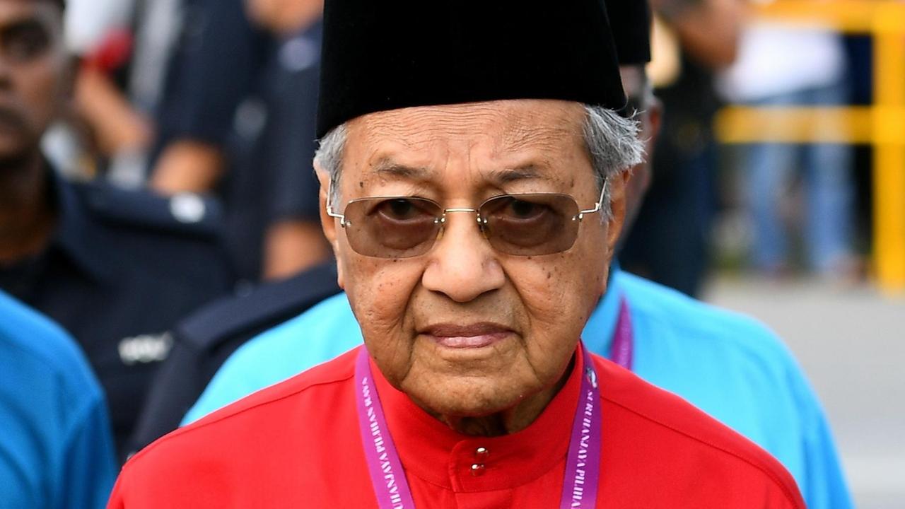 Der malaysische Politiker Mahathir Mohamad