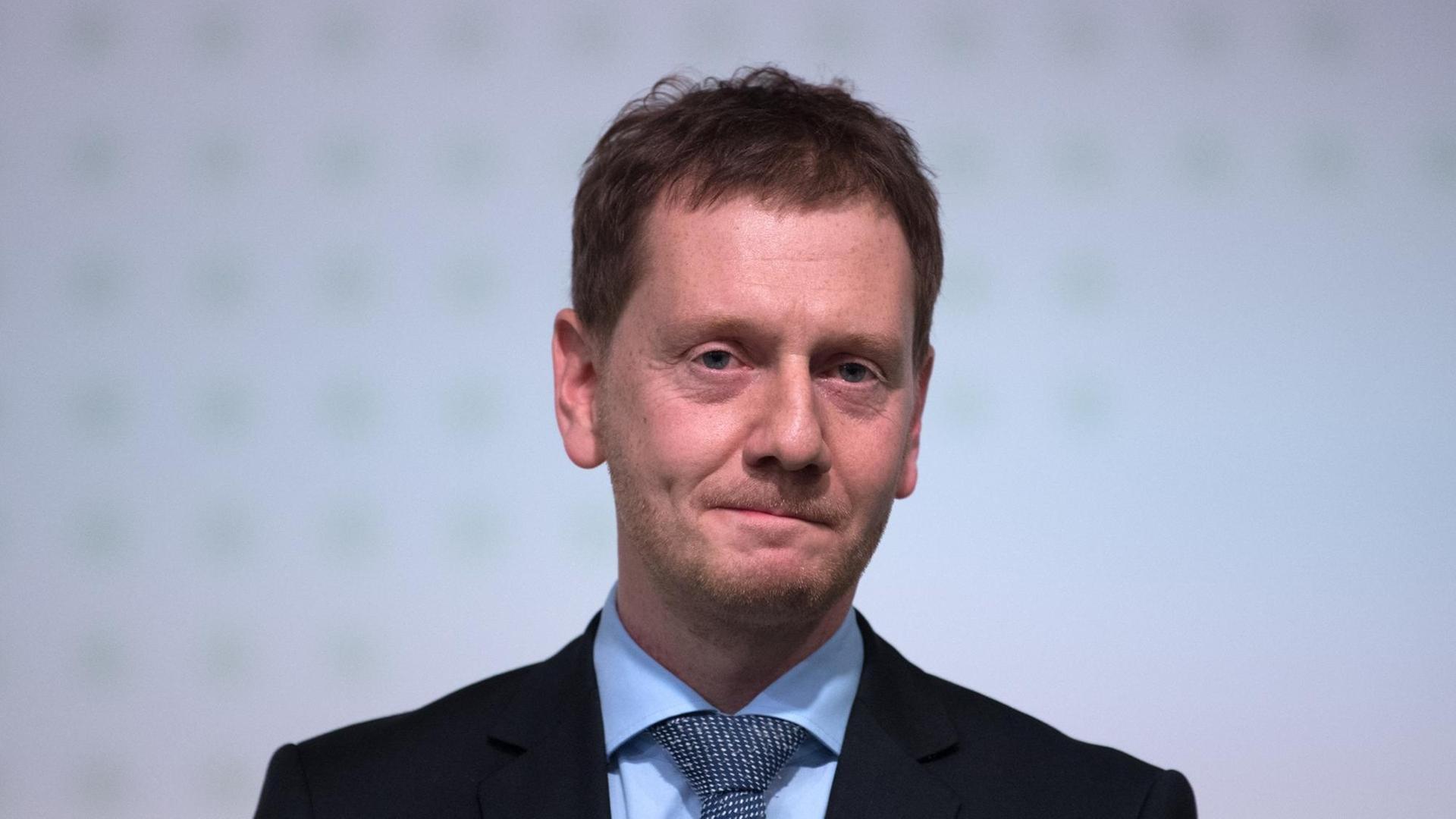 Der neue CDU-Landesvorsitzende in Sachsen, Michael Kretschmer