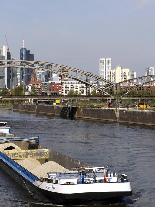 Frankfurt am Main, Skyline der Innenstadt.  