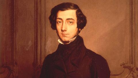 Der französische Philosoph und Jurist Alexis de Tocqueville