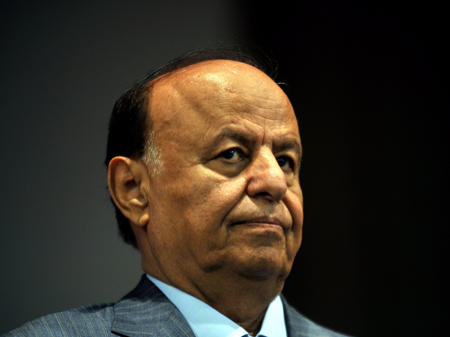 Jemens Präsident Abd Rabu Mansour Hadi