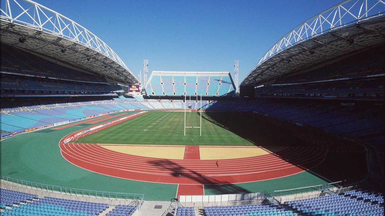 Das Olympiastadion von Sydney - Austragungsort der Olympischen Sommerspiele 2000.