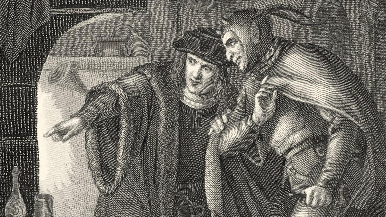 Pakt Zwischen Mephisto Und Faust Sinfonieorchester Aachen unter Christopher Ward - Faust im Pakt mit dem