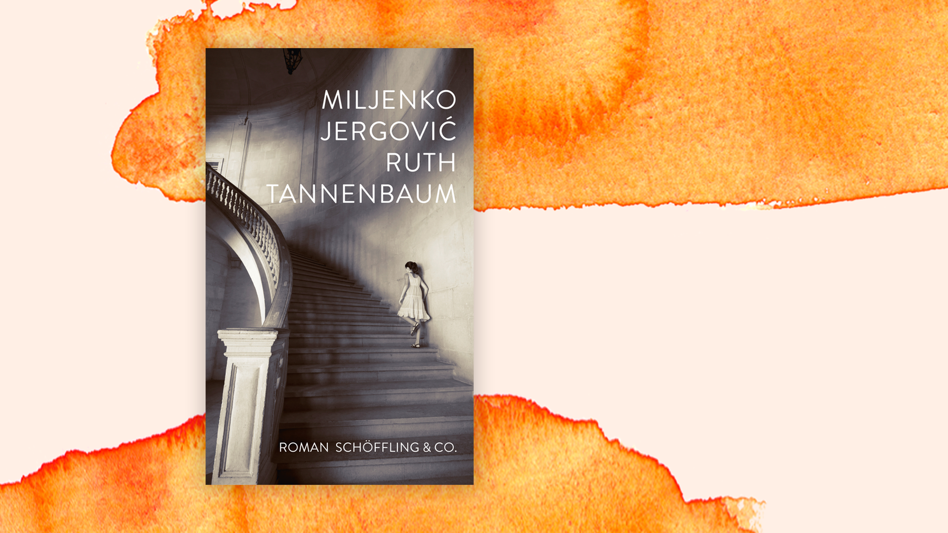 Zu sehen ist das Cover des Buches "Ruth Tannenbaum" von Miljenko Jergovic.