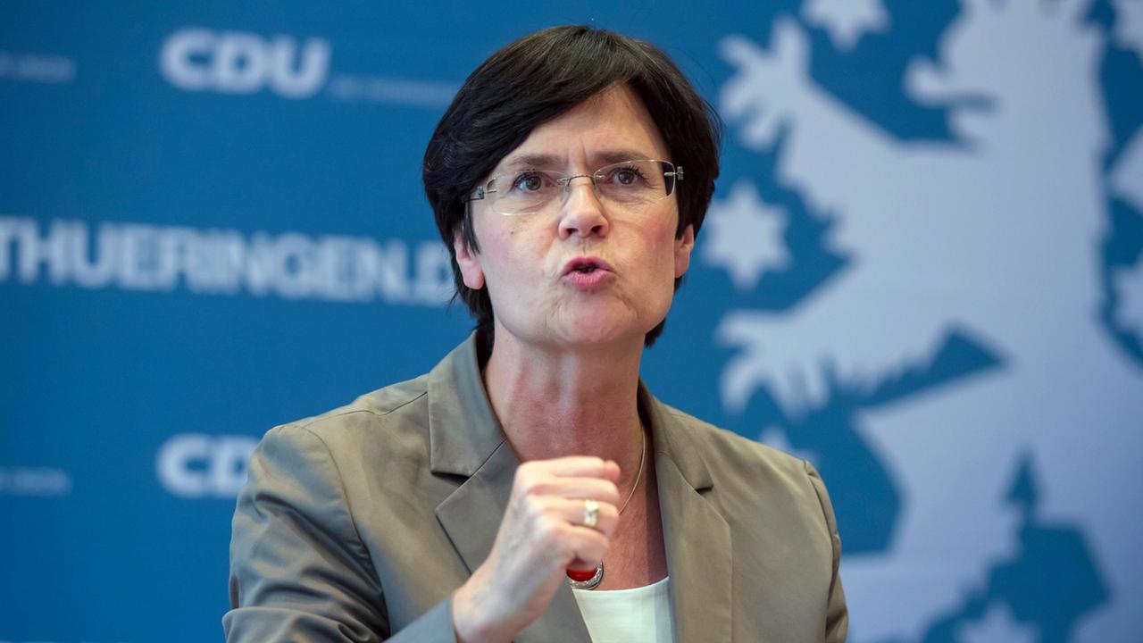 Thüringens Ministerpräsidentin Christine Lieberknecht (CDU)