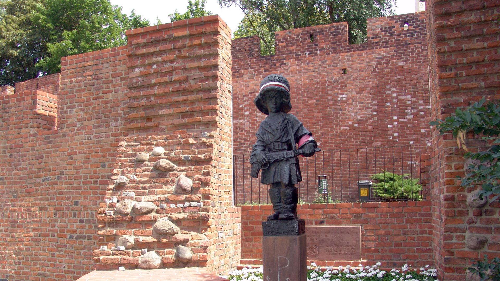 Denkmal des kleinen Aufständischen von 1944 - Warschauer Aufstand