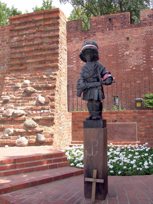 Denkmal des kleinen Aufständischen von 1944 - Warschauer Aufstand