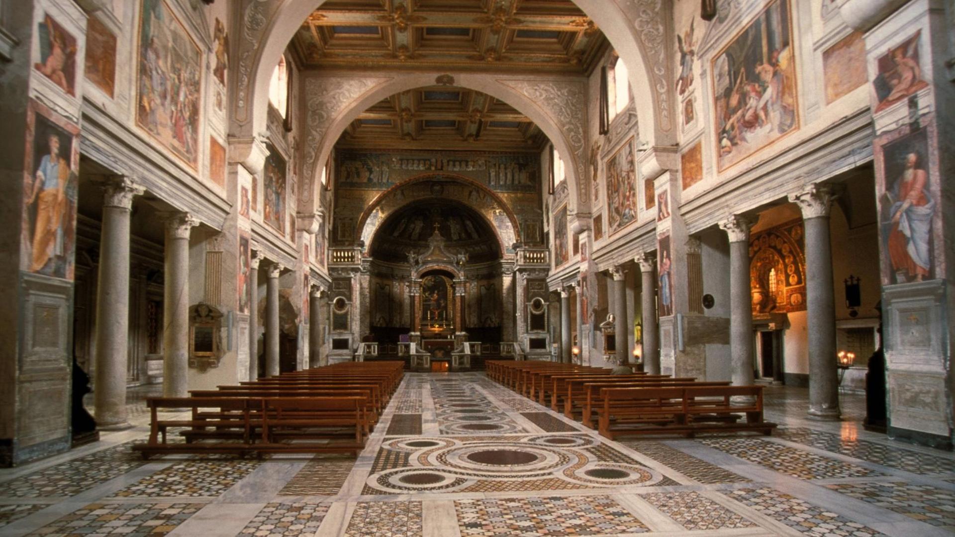 Kirche Santa Prassede in Rom-Italien
