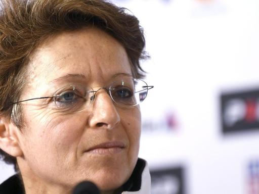 Sarah Lewis, Ex-Generalsekretärin im Weltskisportverband (FIS).