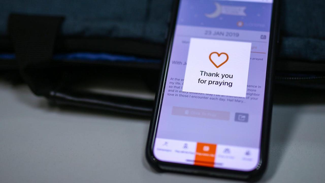 23.01.2019., Zagreb, Croatia - Pope Francis has launched a new app called "Click to Pray" Photo: Igor Soban/PIXSELL |