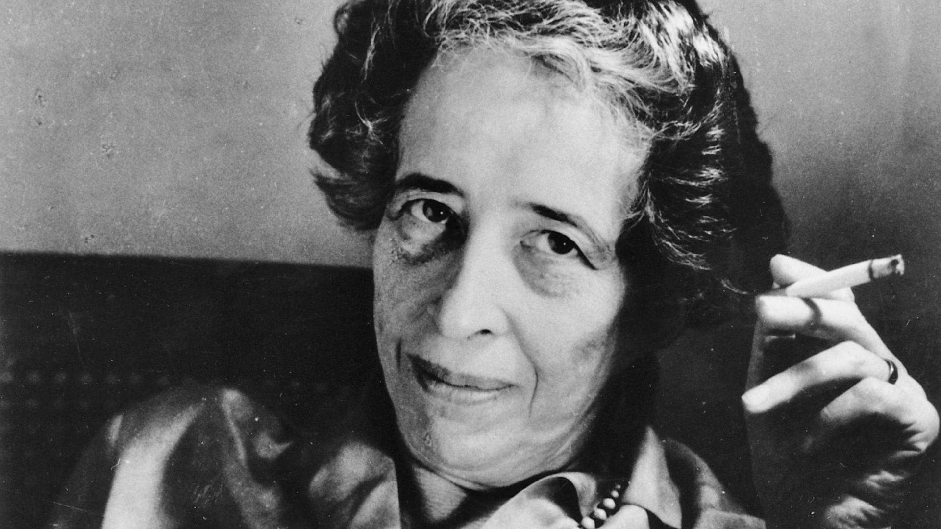 Die politische Philosophin Hannah Arendt im Jahr 1969